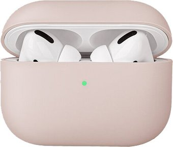 Чехол Uniq Lino для AirPods Pro AIRPODSPRO-LINOBLUSH (розовый) - 1/1