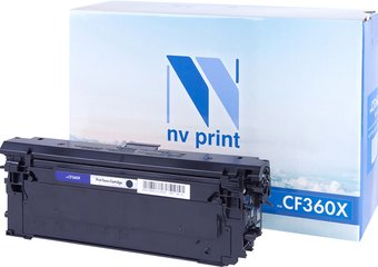 Картридж NV Print NV-CF360XBk (аналог HP 508X (CF360X) - 1/1
