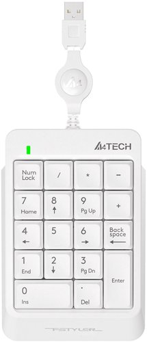 Цифровой блок A4Tech Fstyler FK13 (белый) - 1/1