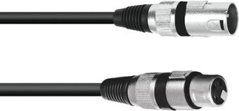 Кабель Linly Lighting XLRм - XLRп (5 м, черный) - 1/1