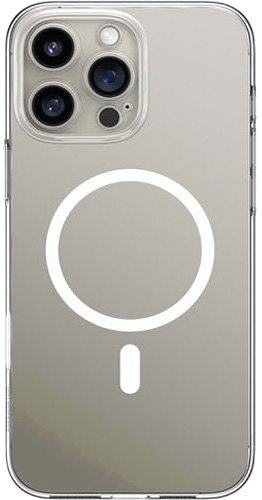 Чехол для телефона Baseus Crystal Series Magnetic для iPhone 16 Pro (прозрачный) - 1/1