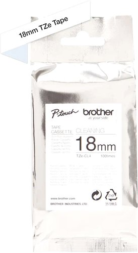 Картридж-лента для термопринтера Brother TZECL4 - 1/1