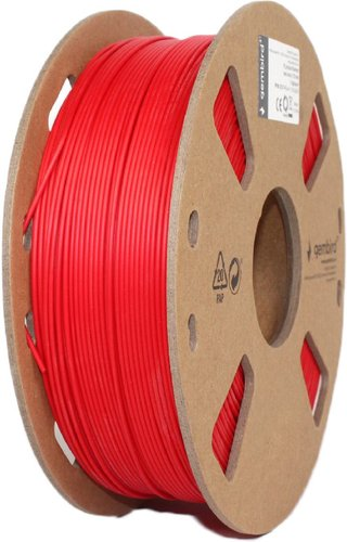 Пластик Gembird PLA+ 1.75 мм 1000 г (красный) - 1/1