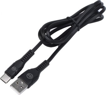 Кабель Digital Part TC-303 USB Type-A - USB Type-C (1 м, черный) - 1/1
