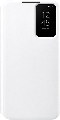 Чехол для телефона Samsung Smart Clear View Cover для S22+ (белый) - 1/1