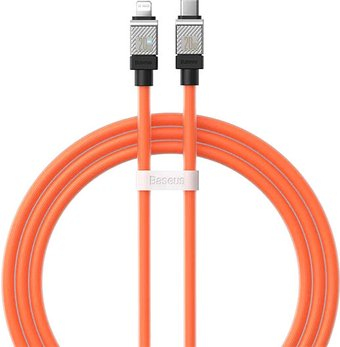Кабель Baseus CoolPlay Series Fast Charging Cable 20W USB Type-C - Lightning (1 м, оранжевый) - 1/1