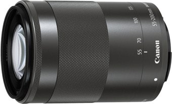 Объектив Canon EF-M 55-200mm f/4.5-6.3 IS STM (черный) - 1/1