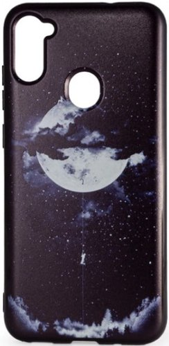 Чехол для телефона Case Print для Galaxy A11/M11 (луна в облаках) - 1/1