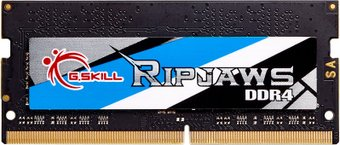 Оперативная память G.Skill Ripjaws 16GB DDR4 SODIMM PC4-25600 F4-3200C22S-16GRS - 1/1