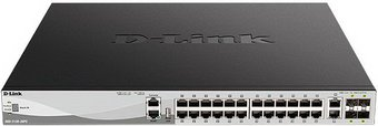 Управляемый коммутатор 3-го уровня D-Link DGS-3130-30PS/B2A - 1/1