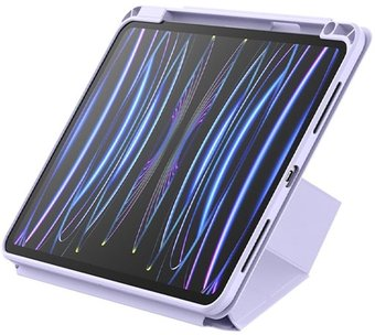 Чехол для планшета Baseus Minimalist Series Magnetic Case для Apple iPad 10.9 (2022) (фиолетовый) - 1/1