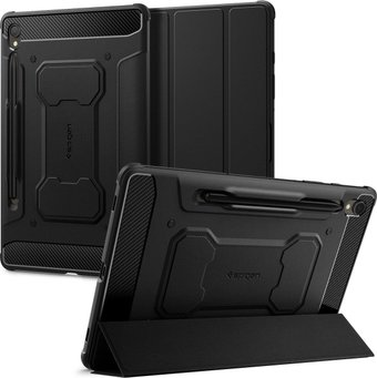 Чехол для планшета Spigen Rugged Armor Pro для Galaxy Tab S9 (черный) - 1/1