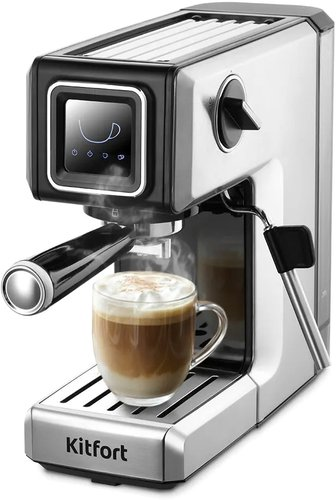 Рожковая кофеварка Kitfort KT-7495 - 1/1