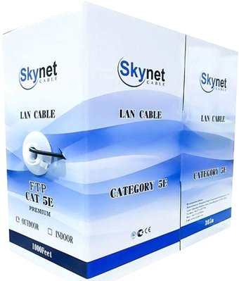 Кабель Skynet Cable CSL-UTP-4-CU (305 м, серый) - 1/1