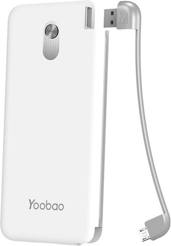 Внешний аккумулятор Yoobao S10K microUSB (белый) - 1/1