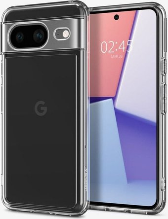 Чехол для телефона Spigen Ultra Hybrid для Google Pixel 8 ACS06278 (прозрачный) - 1/1