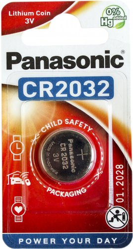 Батарейка Panasonic Lithium CR2032 6BР 1 шт - 1/1