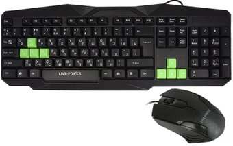 Офисный набор Live-Power LP302-K (черный) - 1/1