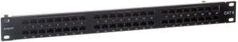 Патч-панель ExeGate EPPHD-19-48-8P8C-C6-110D - 1/1