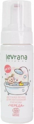Пена для ванны детская Levrana Детская пенка для интимной гигиены Череда 150 мл - 1/1