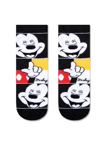Носки Conte-kids Disney Lycra 17С-126СПМ (р. 22, черный-светло-серый 348) - 1/1