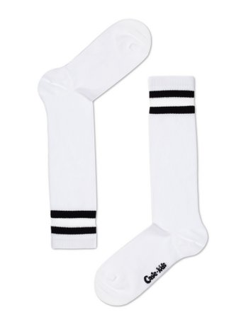 Гольфы Conte-kids Однотонные со вставками из сетки 20С-31СП (р. 24, белый 049) - 1/1