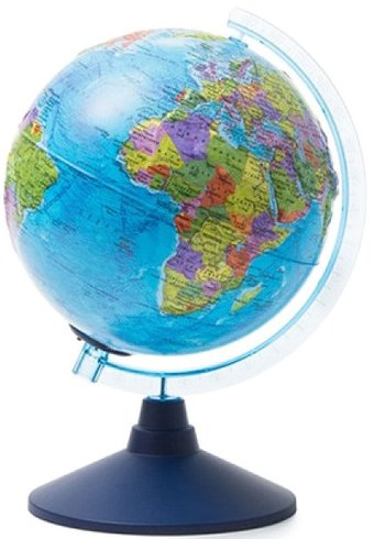 Школьный глобус Globen Политический рельефный с подсветкой INT12100300 - 1/1