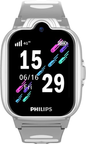Детские умные часы Philips W6610 (серый) - 1/1