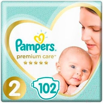 Подгузники Pampers Premium Care 2 (102 шт) - 1/1
