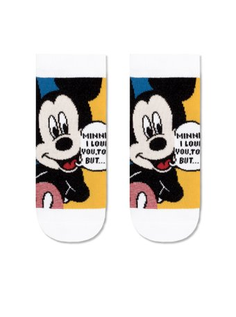 Носки Conte-kids С рисунками Disney Lycra 17С-126/1СПМ (р. 12, белый 345) - 1/1