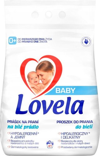 Стиральный порошок Lovela Baby 0+ для белого белья гипоаллергенный 4.1 кг - 1/1
