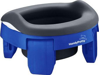 Дорожный горшок Roxy Kids HandyPotty 3 в 1 HP-255DBG (синий/графит) - 1/1
