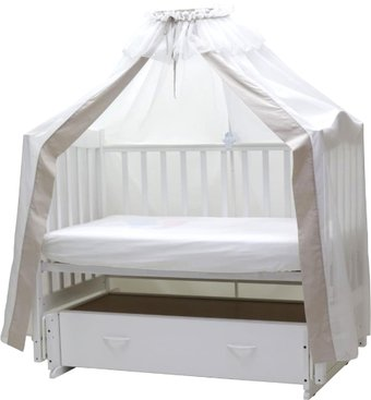 Балдахин на кроватку Топотушки Классик 111/8 (серый) - 1/1