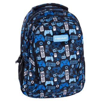 Школьный рюкзак Astra Head game on 502022105 (черный/синий) - 1/1