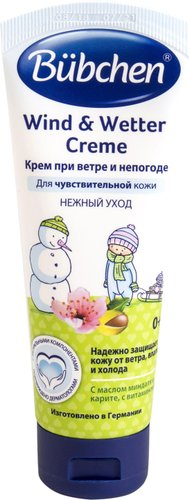 Крем детский Bubchen При ветре и непогоде. Новая формула 75 мл 12256137 - 1/1