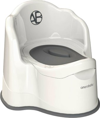 Детский горшок Amarobaby Ergonomic AB221103Er/33 (молочный) - 1/1