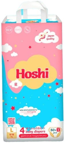 Подгузники Hoshi Baby Diapers L (54 шт) - 1/1