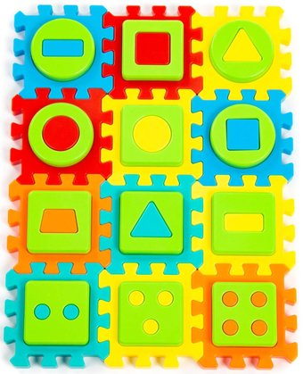 Мозаика/пазл Полесье Пазл №3 91420 (24 элемента, в пакете) - 1/1