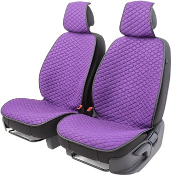 Накидка на автомобильное сидение Car Performance CUS-1032 VIOLET (лен, фиолетовый) - 1/1