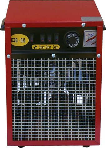 Электрическая тепловая пушка ЭРДО КЭВ-6М - 1/1