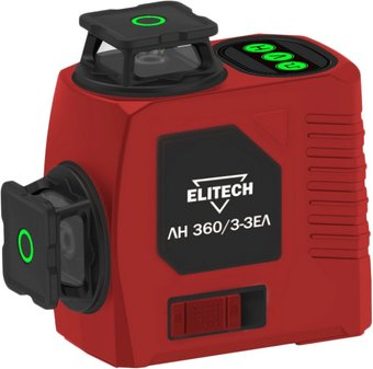 Лазерный нивелир ELITECH ЛН 360/3-ЗЕЛ E0306.017.00 - 1/1