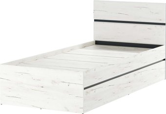 Кровать Памир Гретта 900 (крафт белый/антрацит) - 1/1