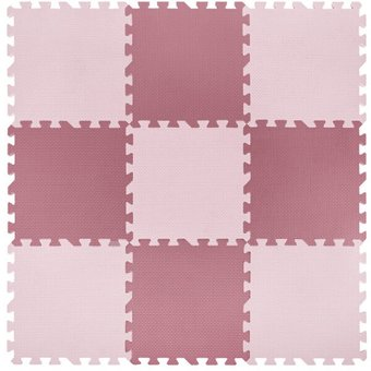 Коврик-пазл Юнландия 664660 (розовый) - 1/1