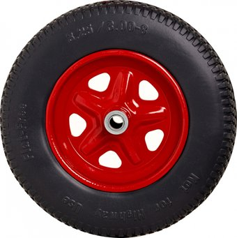 Колесо для тачки Fachmann Garten 3.25/3.00-8 Подшипник D20 мм 05.063 (серый) - 1/1