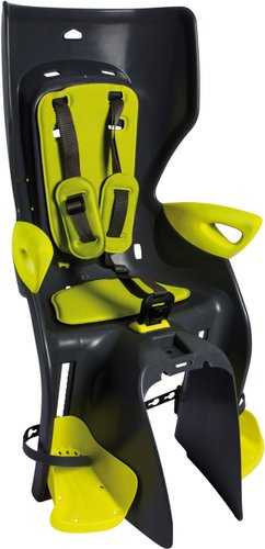 Детское велокресло Bellelli Summer Standard B-Fix (черный/салатовый) - 1/1