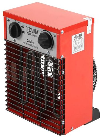 Электрическая тепловая пушка Ресанта ТЭП-3000Н - 1/1