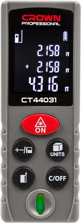 Лазерный дальномер Crown CT44031 - 1/1