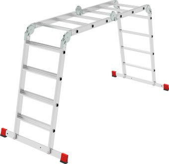 Лестница-трансформер Новая высота NV3324 3324234 (2x3 + 2x4 ступени) - 1/1