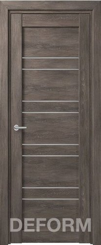 Межкомнатная дверь Юркас Deform D15 ДО 70x200 (дуб шале графит/мателюкс) - 1/1
