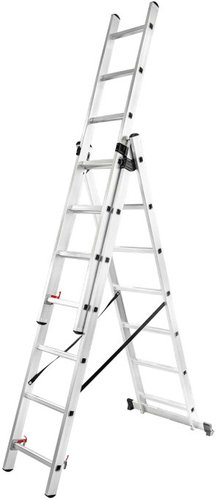 Лестница-трансформер ForceKraft BL-E314 (3x14 ступеней) - 1/1
